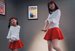 母女姐妹花組合賣(mài)萌神舞Twice-TT 韓舞完整版視頻