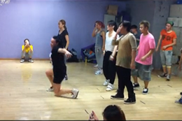 獨家發(fā)布法國HIPHOP大師GO貝卡授課現場(chǎng)【絕密資料】